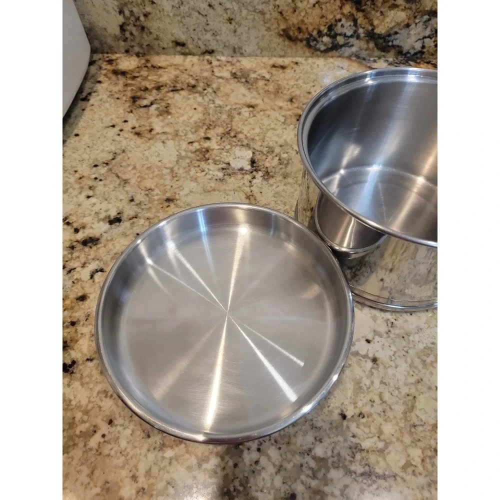 VTG T304 Lifetime 2 Quart Saucepan Stainless Steel w/Lid Approximately 7